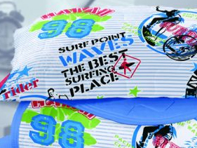 Colcha Infantil Solteir Kid Surfing